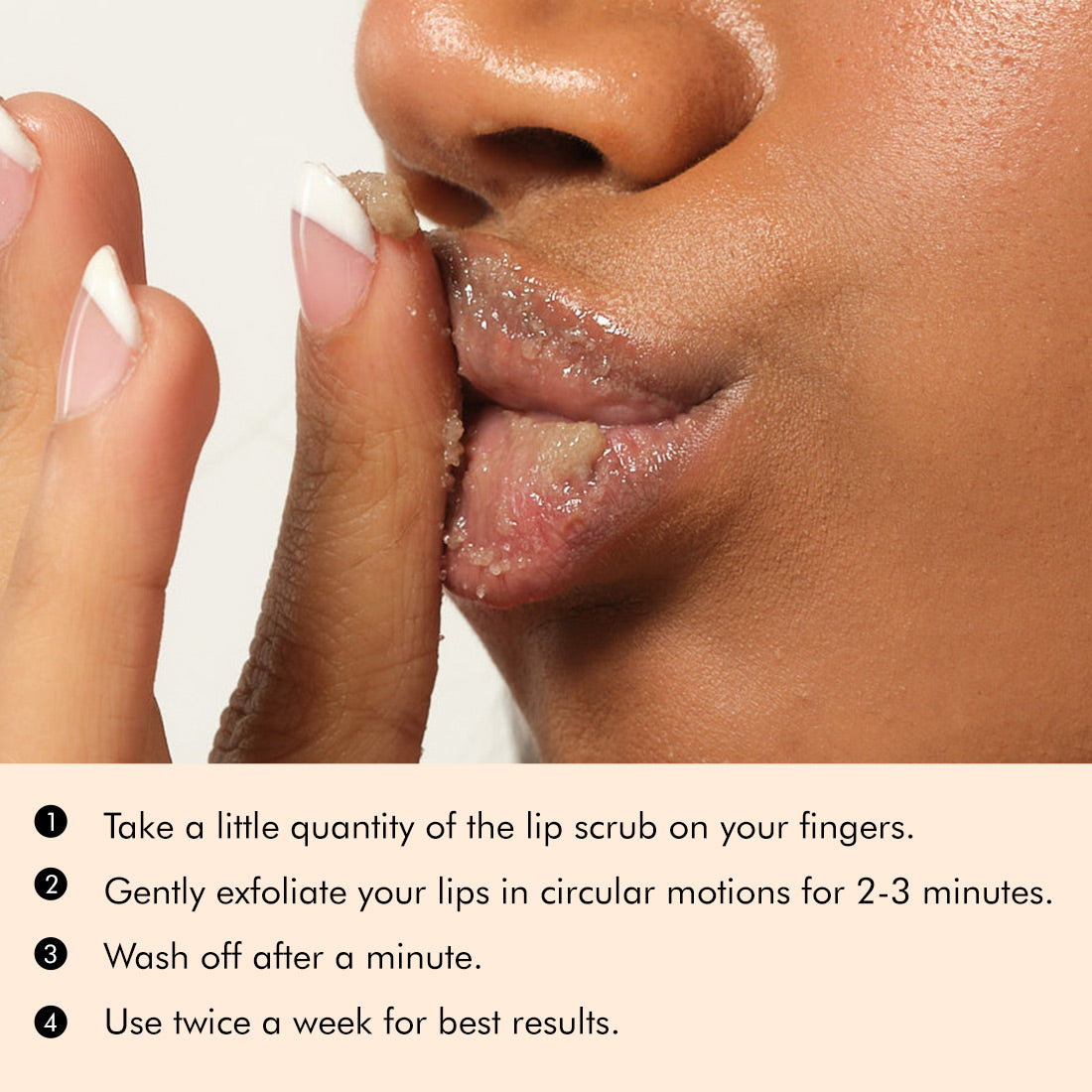 mCaffeine Choco Lip Scrub