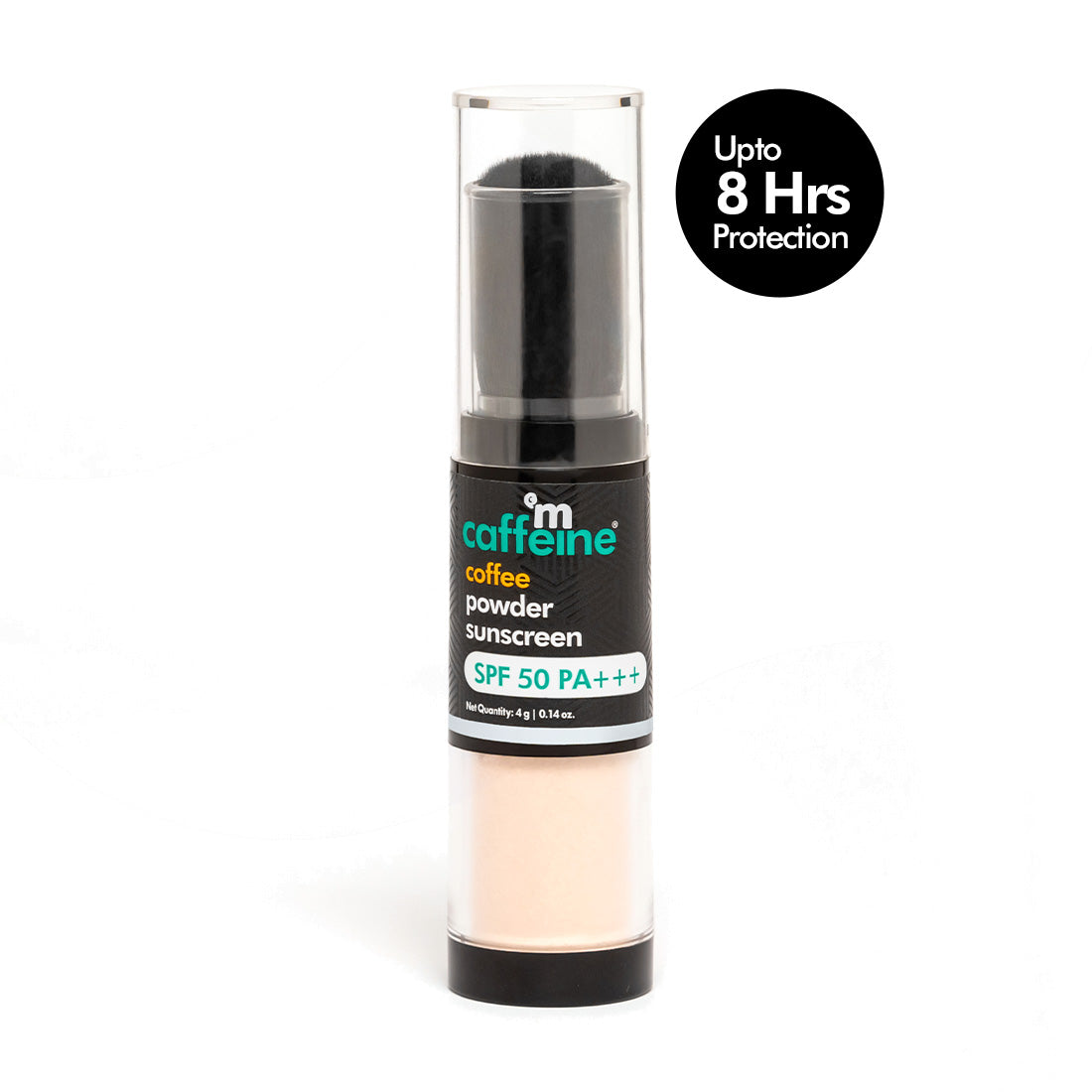 mCaffeine SPF 50 PA+++ Coffee Powder Sunscreen - 100% Mineral, Matte Sunscreen with No White Cast