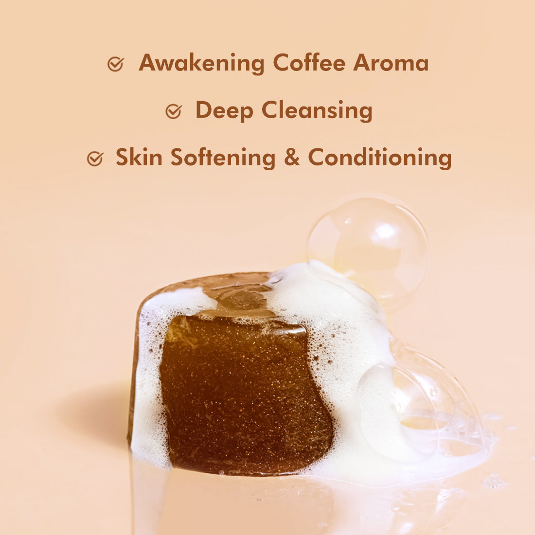 mCaffeine Coffee Bathing Shower Jelly