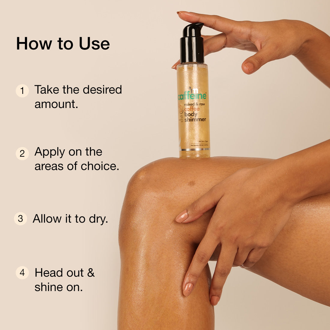 mCaffeine Coffee Body Shimmer