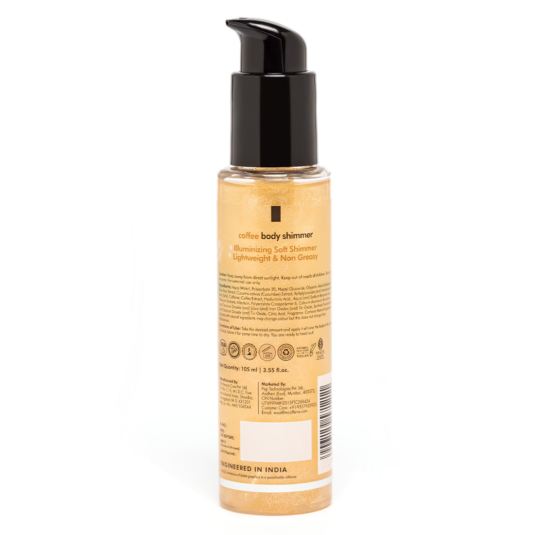 mCaffeine Coffee Body Shimmer