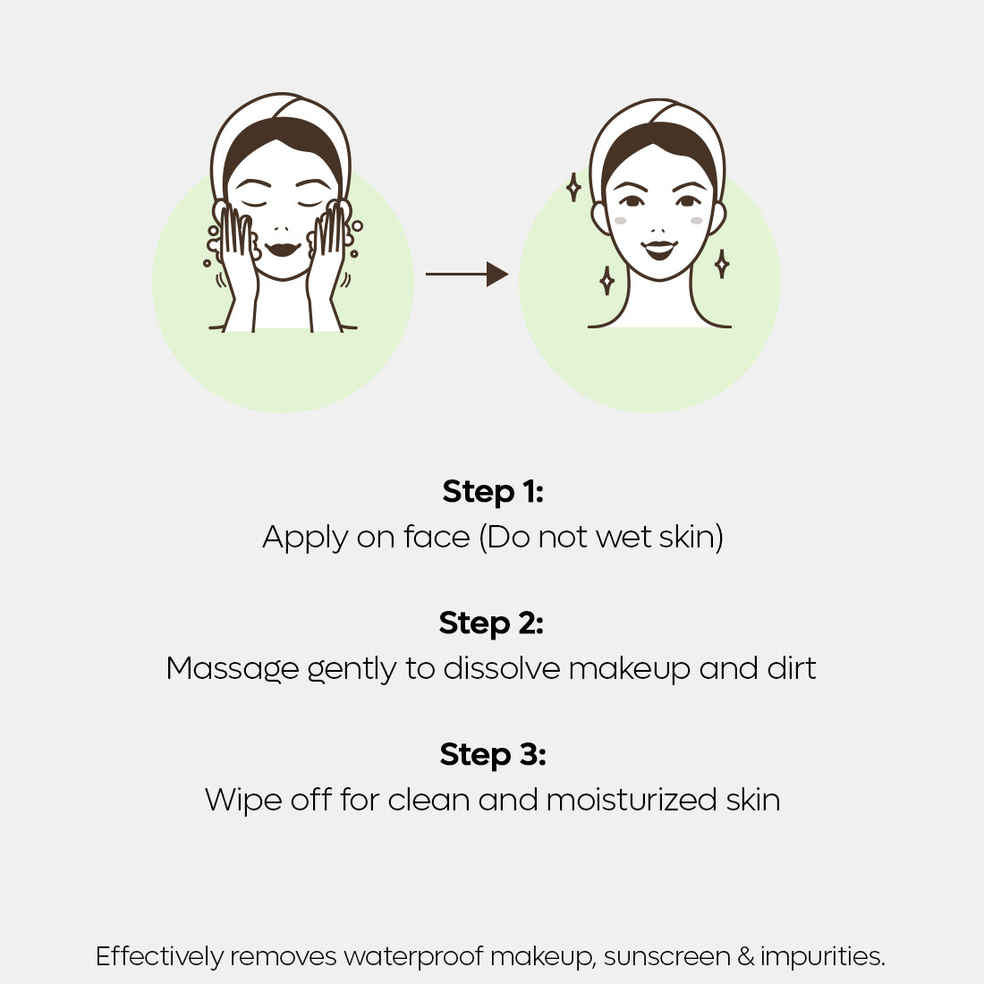 mCaffeine Green Tea Face Cleansing Butter - Shea Butter Makeup Remover- Moisturizing Face Cleanser