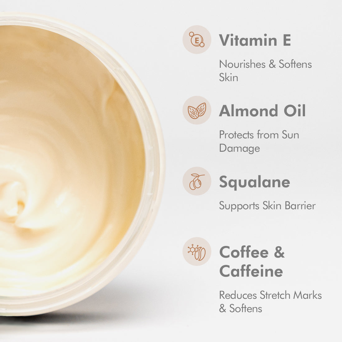 mCaffeine Coffee Body Yogurt with Almonds