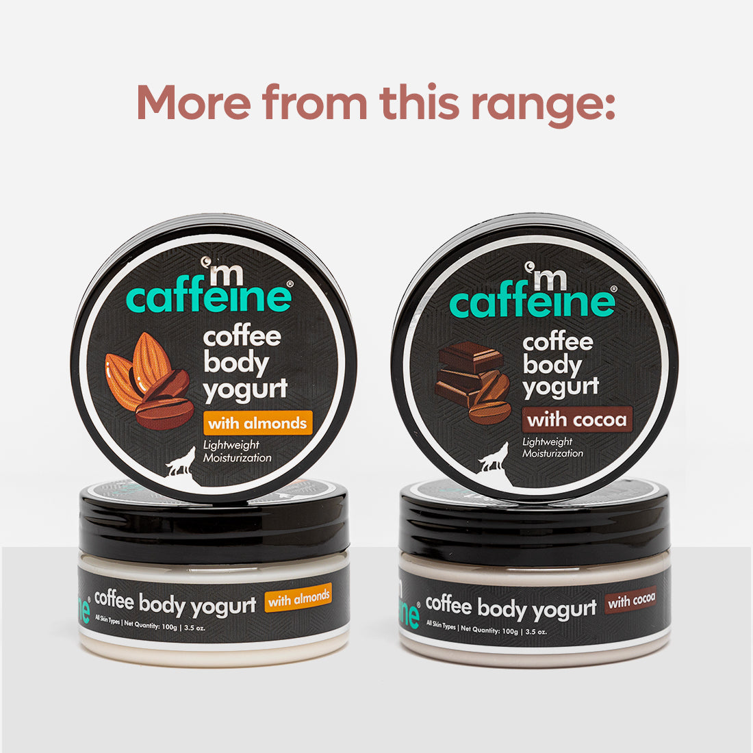 mCaffeine Coffee Body Yogurt with Berries