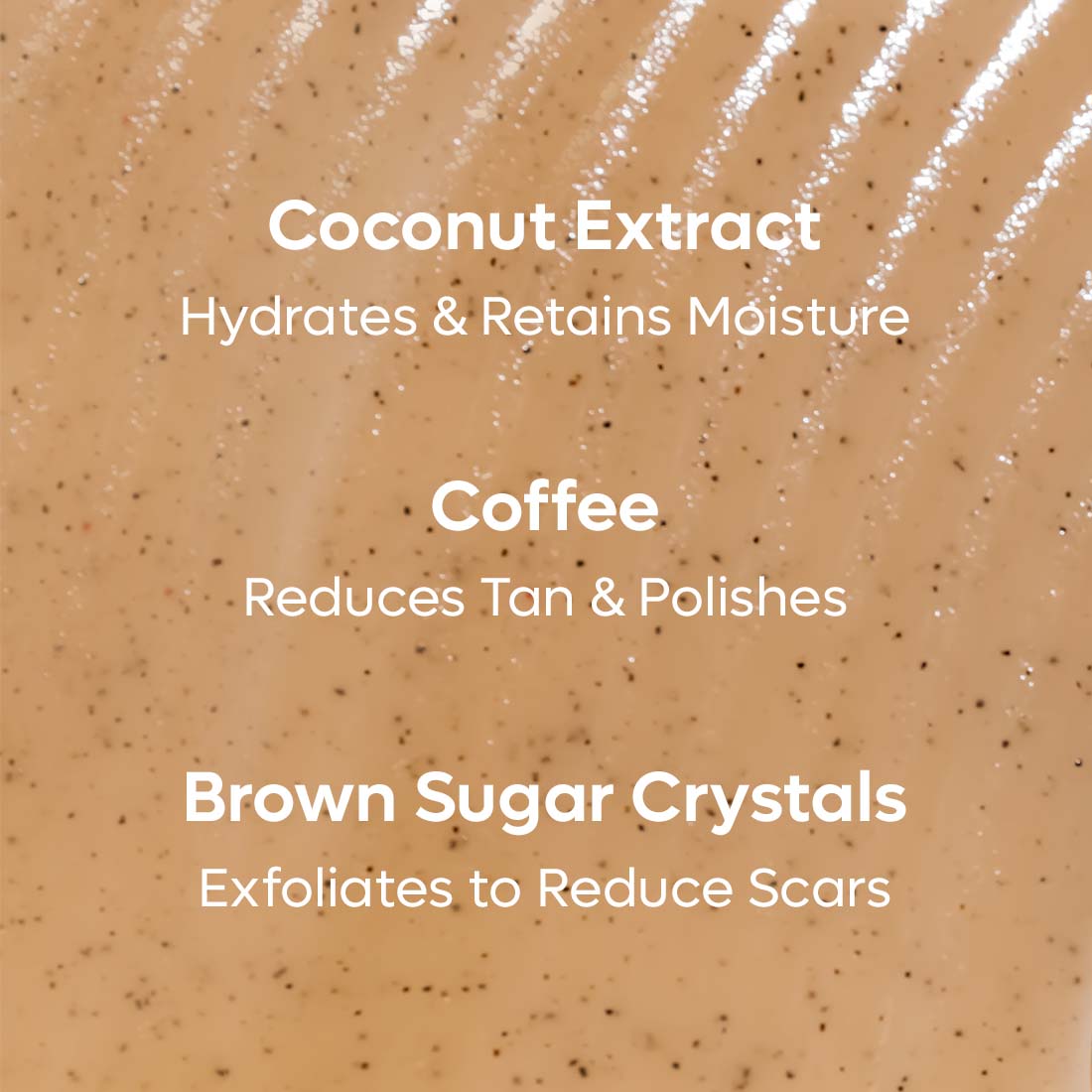 mCaffeine Coffee Sugar Body Scrub with Coconut