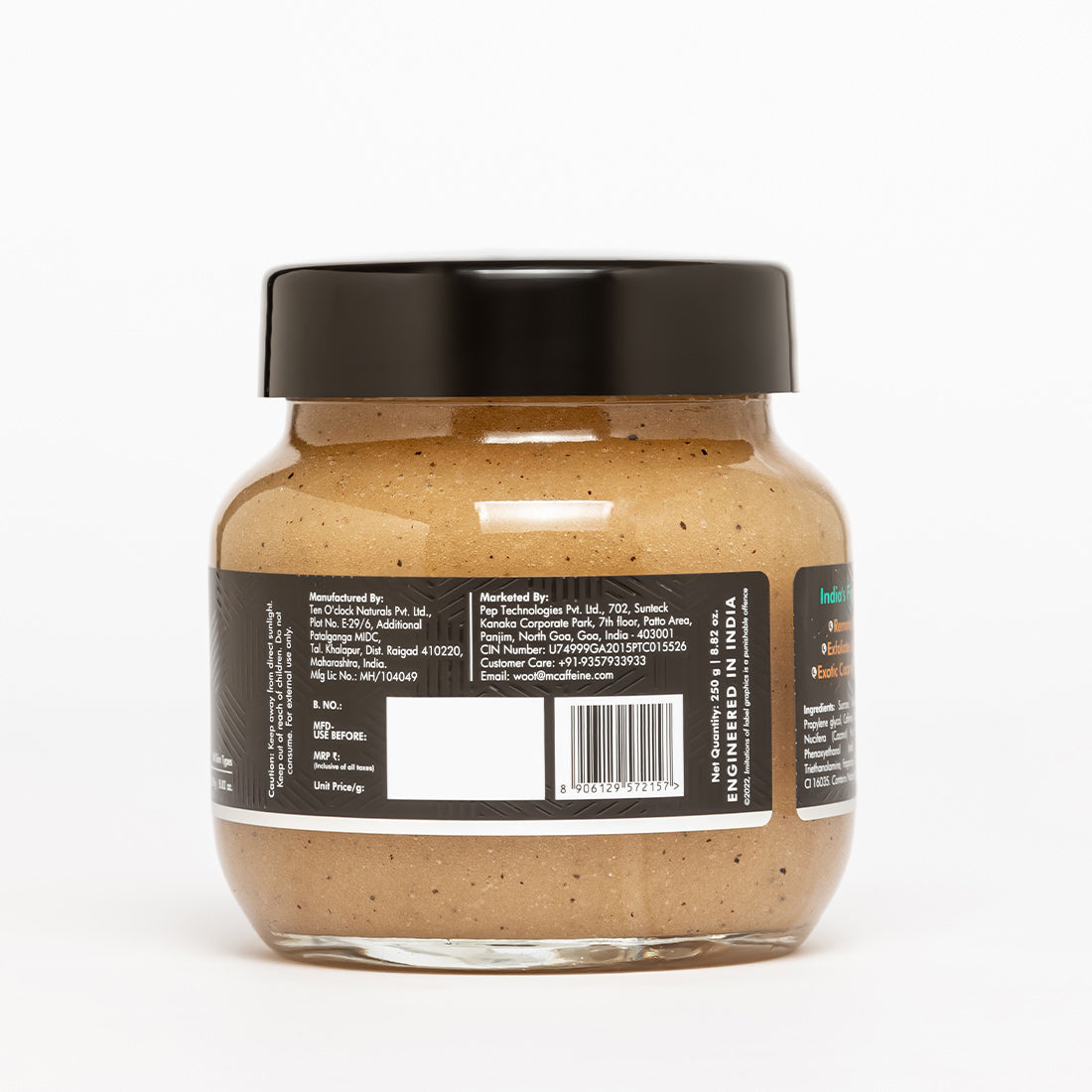 mCaffeine Coffee Sugar Body Scrub with Coconut