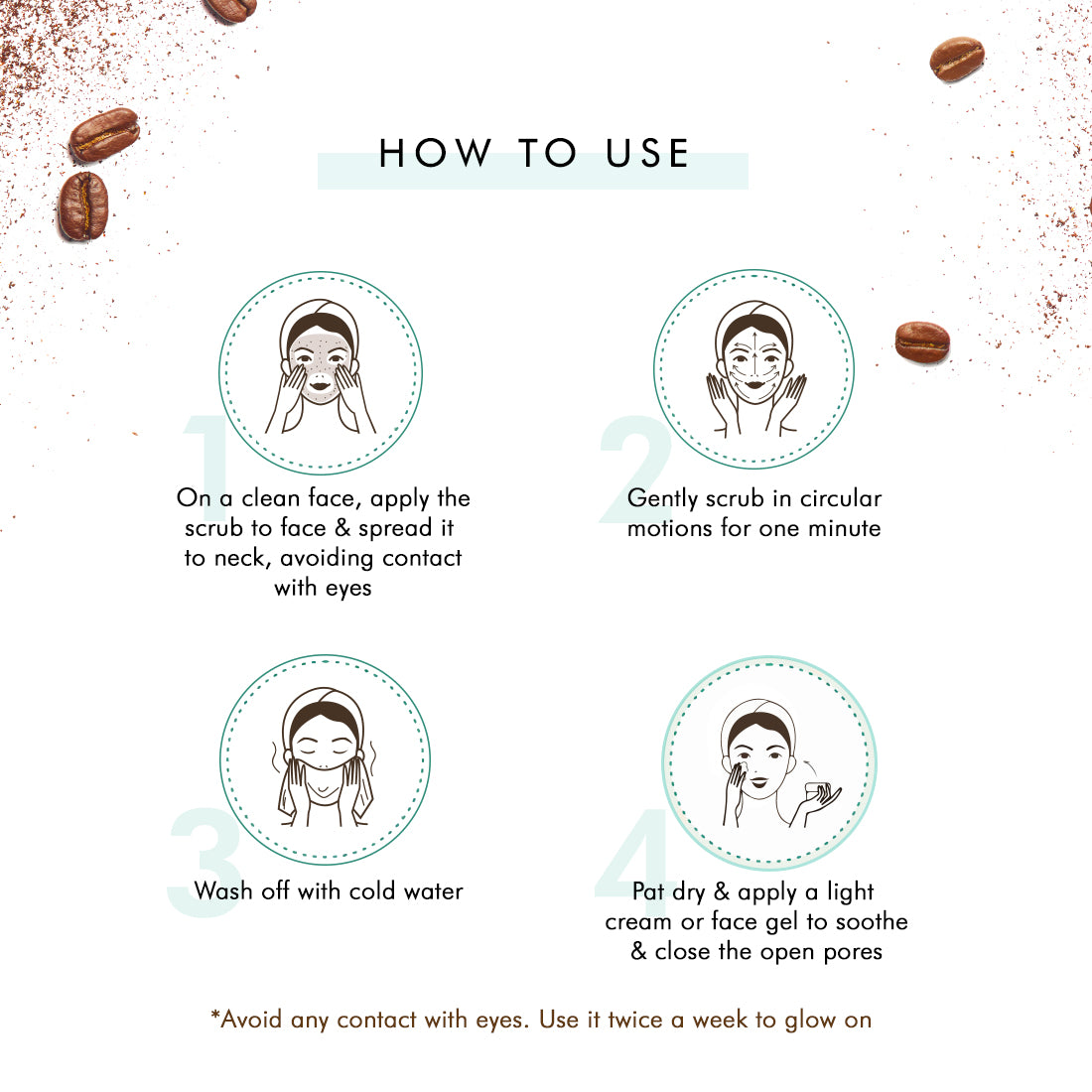 mCaffeine Face Scrub