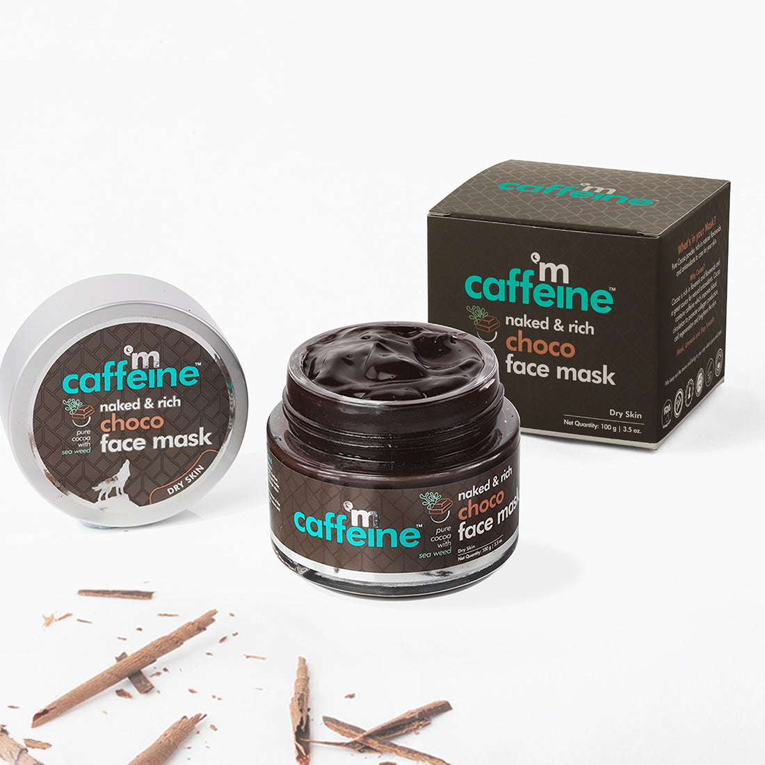 mCaffeine Choco Face Mask