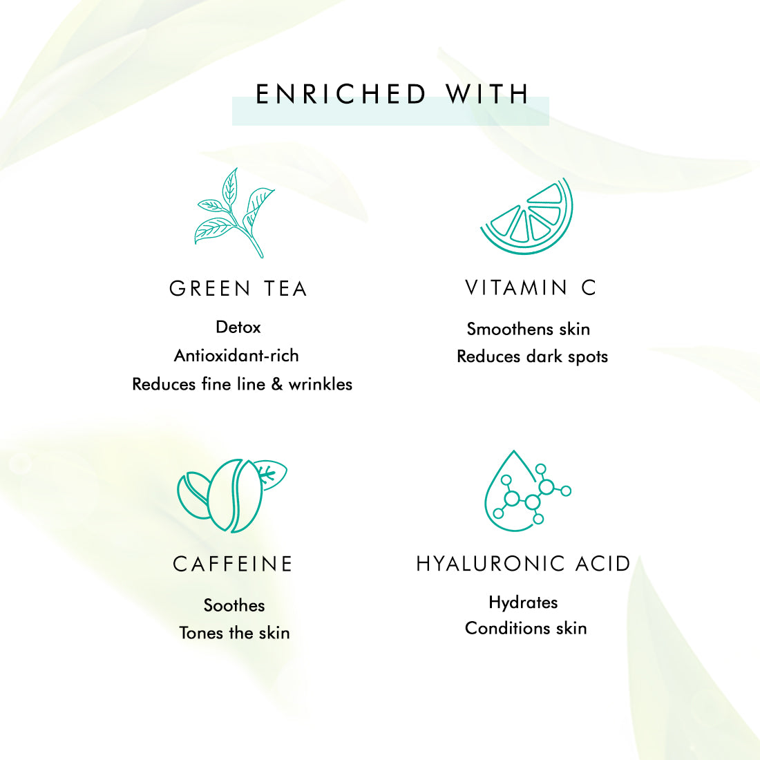 mCaffeine Green Tea Night Gel