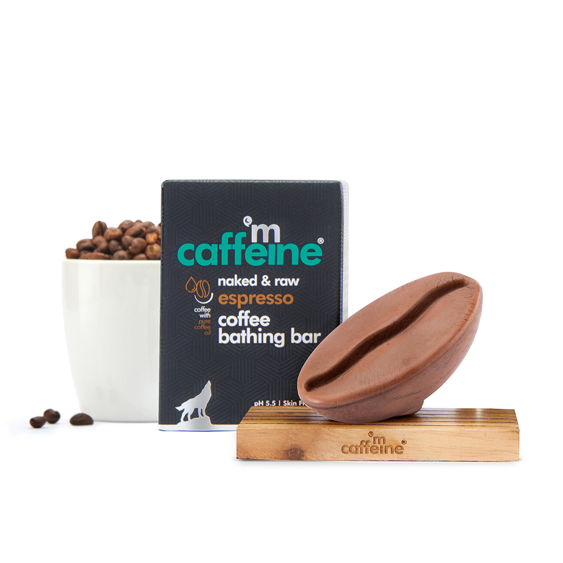 mCaffeine Coffee Bathing Bar
