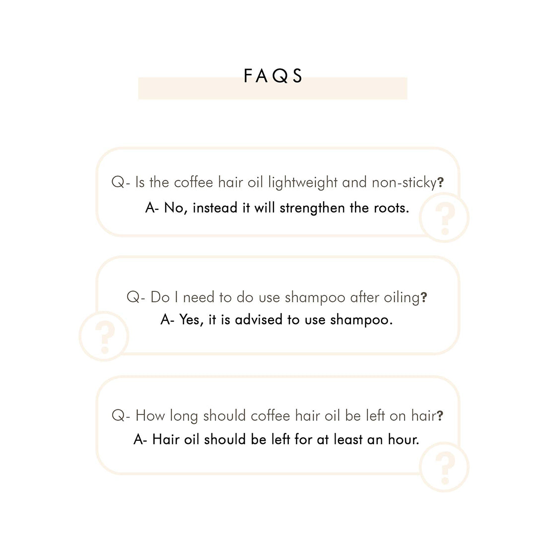 mCaffeine Coffee Scalp & Hair Oil