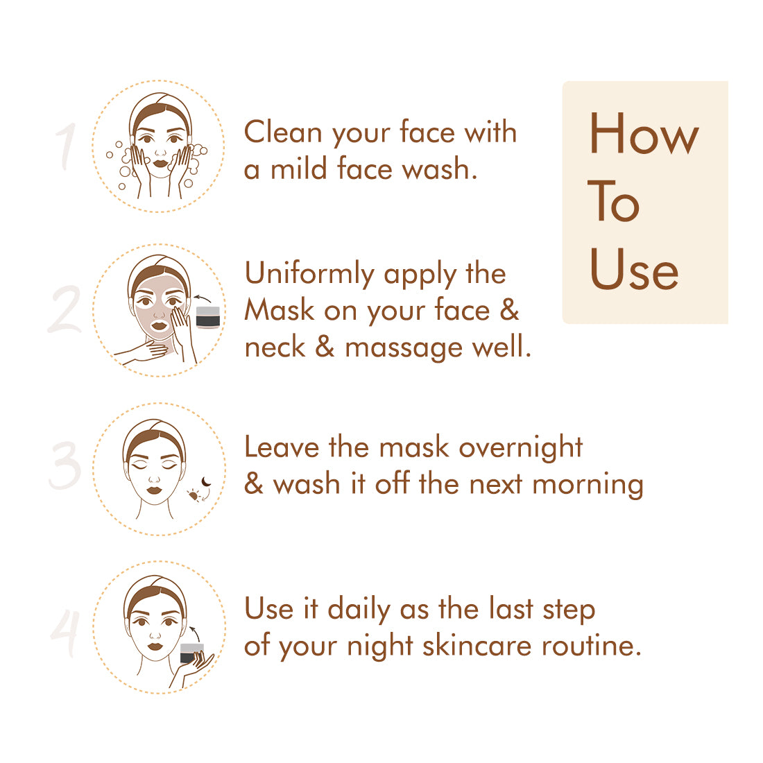 mCaffeine Coffee Sleeping Mask