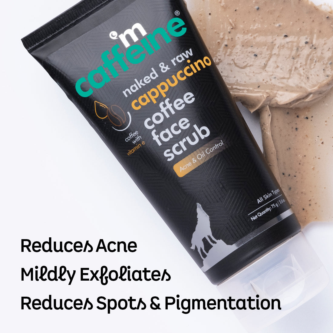 mCaffeine Cappuccino Face Scrub