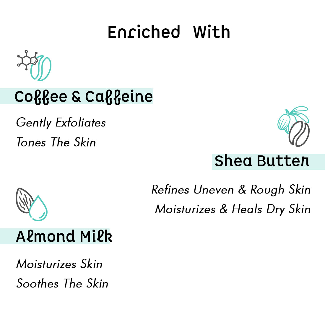 mCaffeine Latte Face Scrub