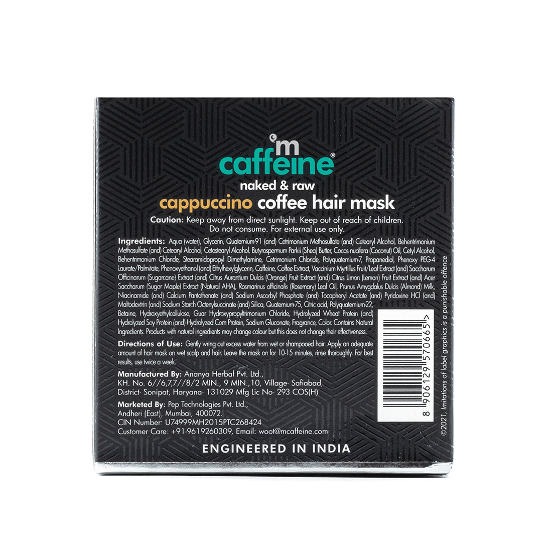 mCaffeine Coffee Hair Mask