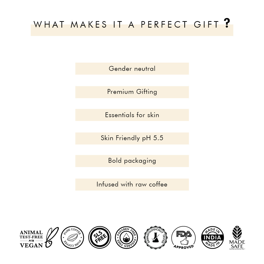 mCaffeine Coffee Beans Gift Kit