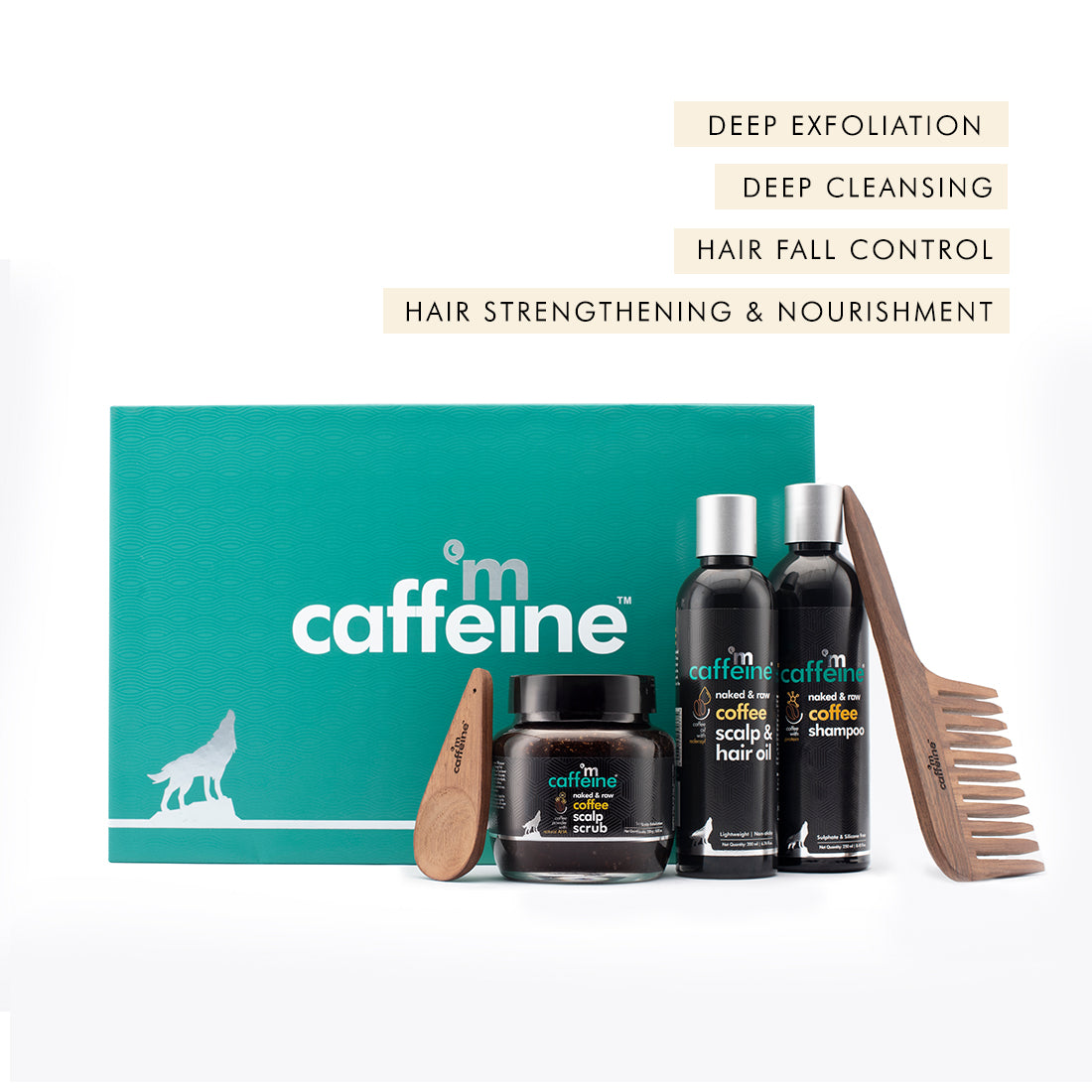 mCaffeine Limited Edition Coffee Brew - Hair Care Gift Kit