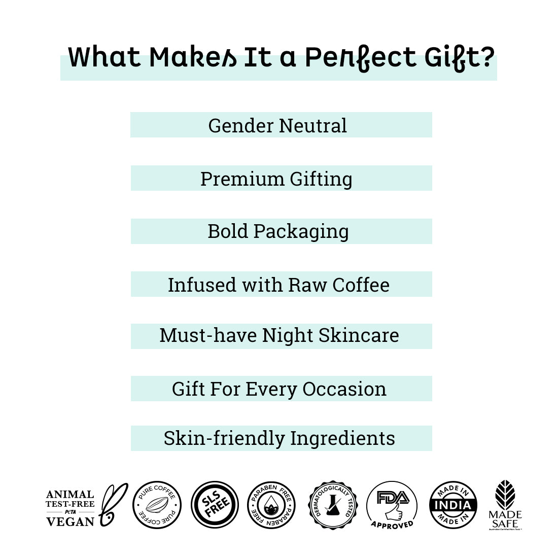 mCaffeine Pro Coffee Night Skincare - Gift Kit