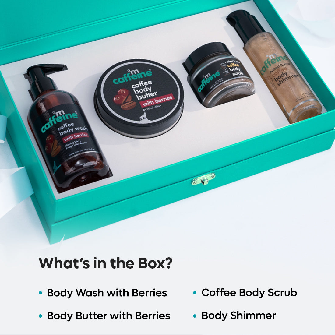mCaffeine Coffee Glam Body Care Kit