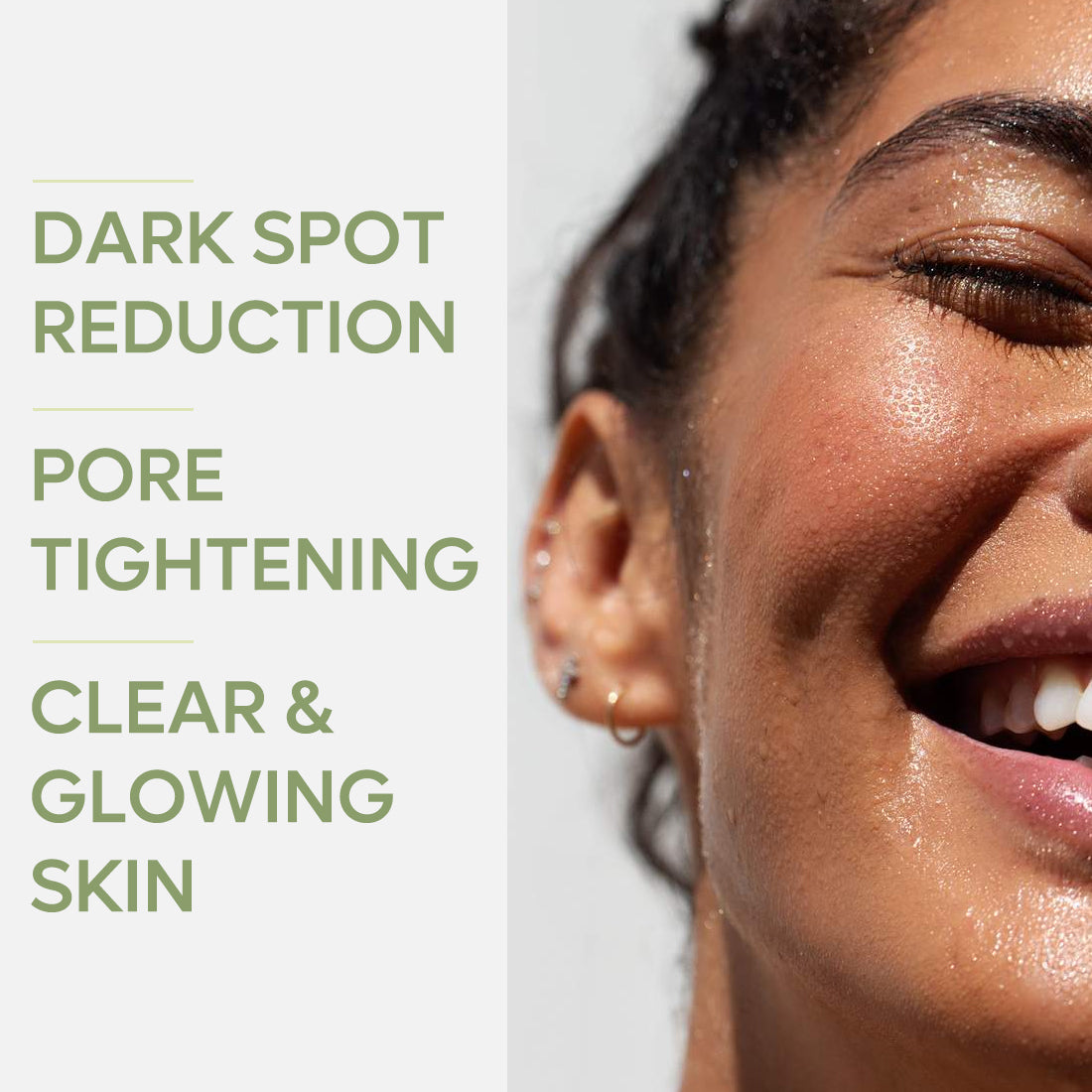 mCaffeine 1.5% Vitamin C 2in1 Toner-Serum with Green Tea for Glowing Skin - Reduces Dark Spots