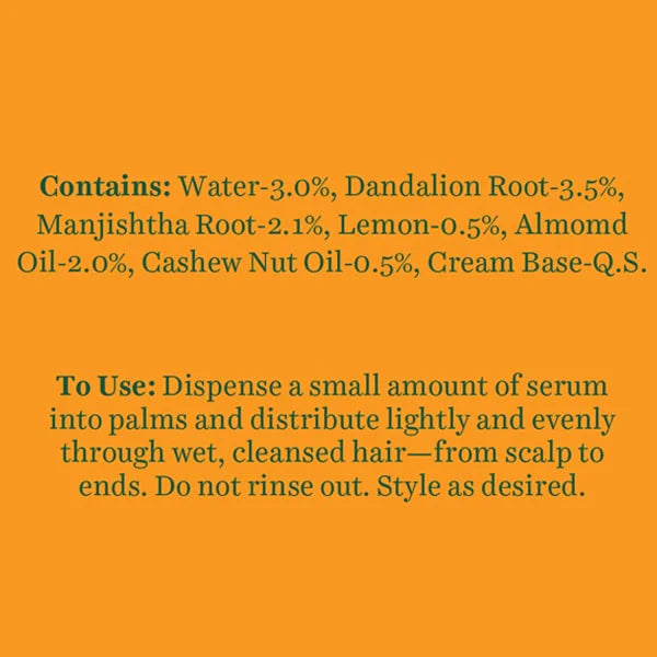 Almond & Cashew Fresh Replenishing Hair Protect Serum - 40 ml