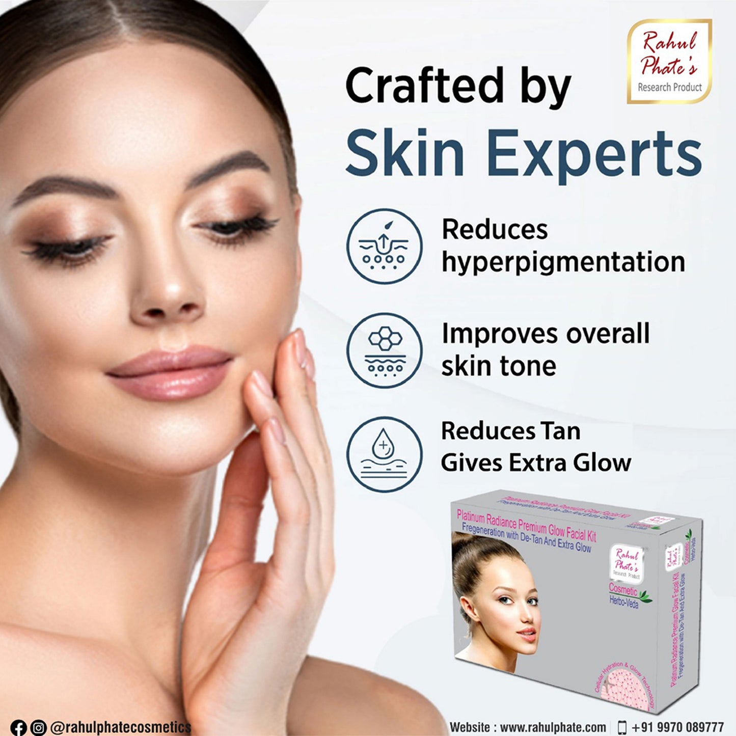 Platinum Radiance Premium Glow Facial Kit