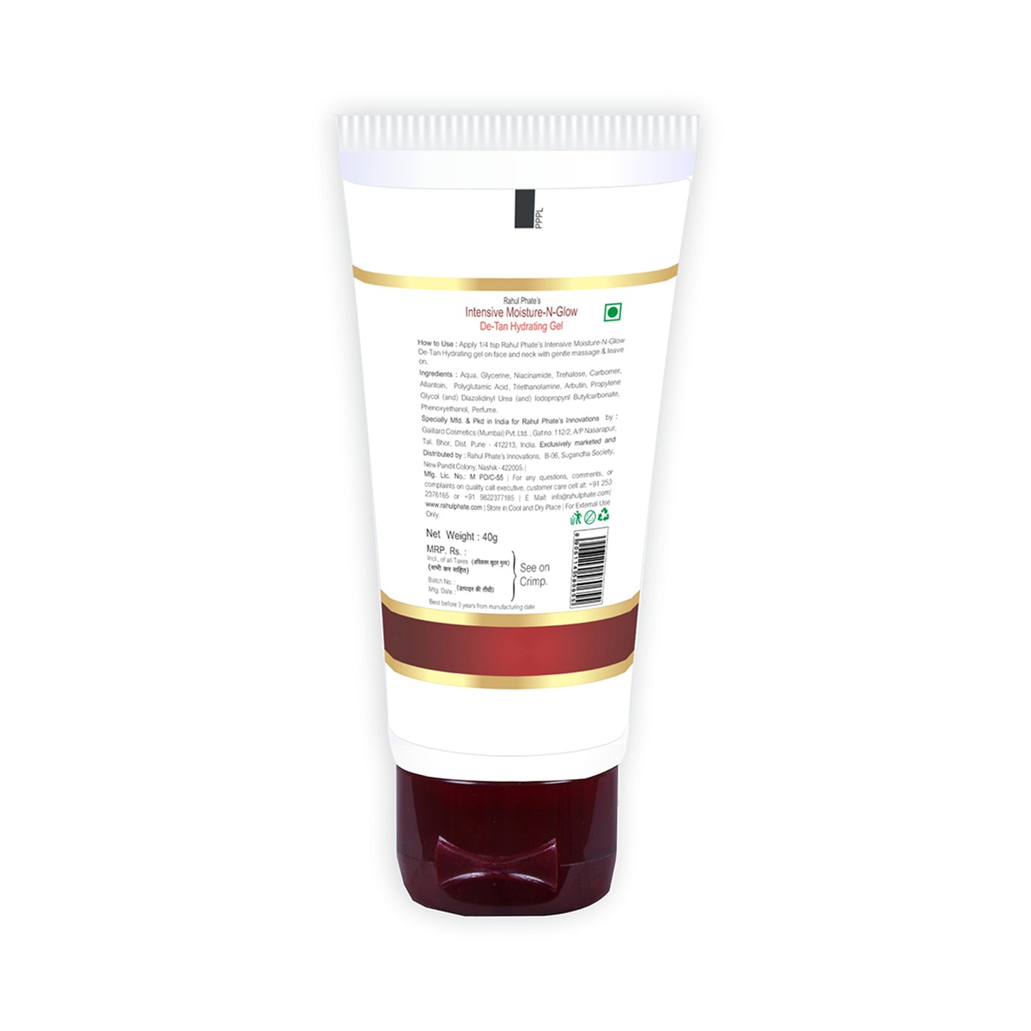 Intensive Moisture-N-Glow De-Tan Hydrating Gel 40 g