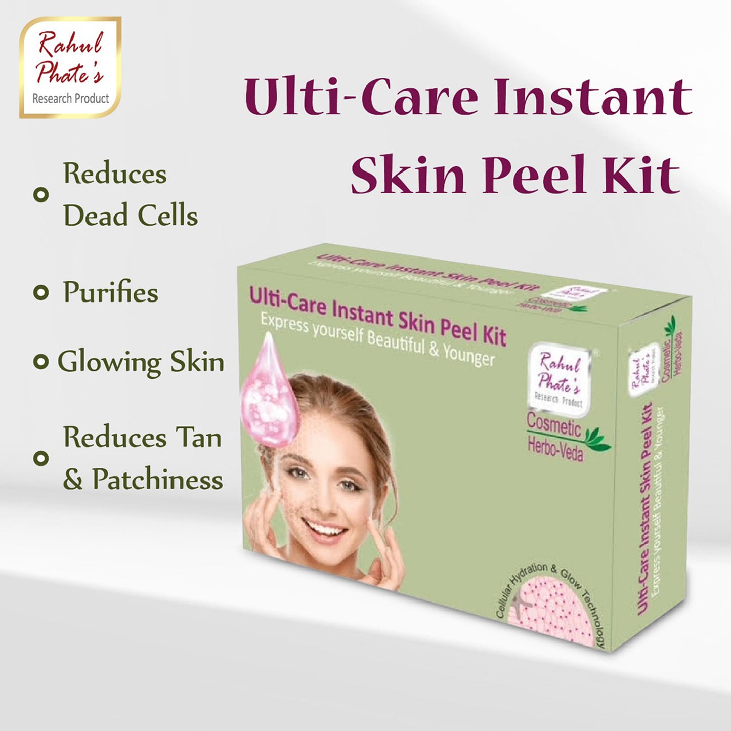 Ulticare skin peel facial kit
