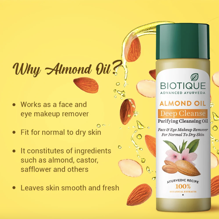 Almond Oil Deep Cleanse Purifying Cleansing Oil 120 ml