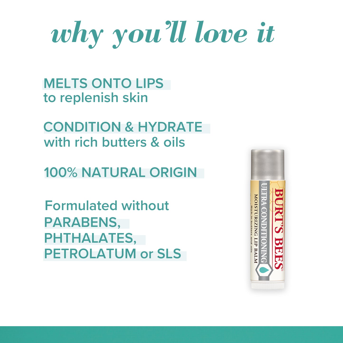 Burts Bees Ultra Conditioning Lip Balm