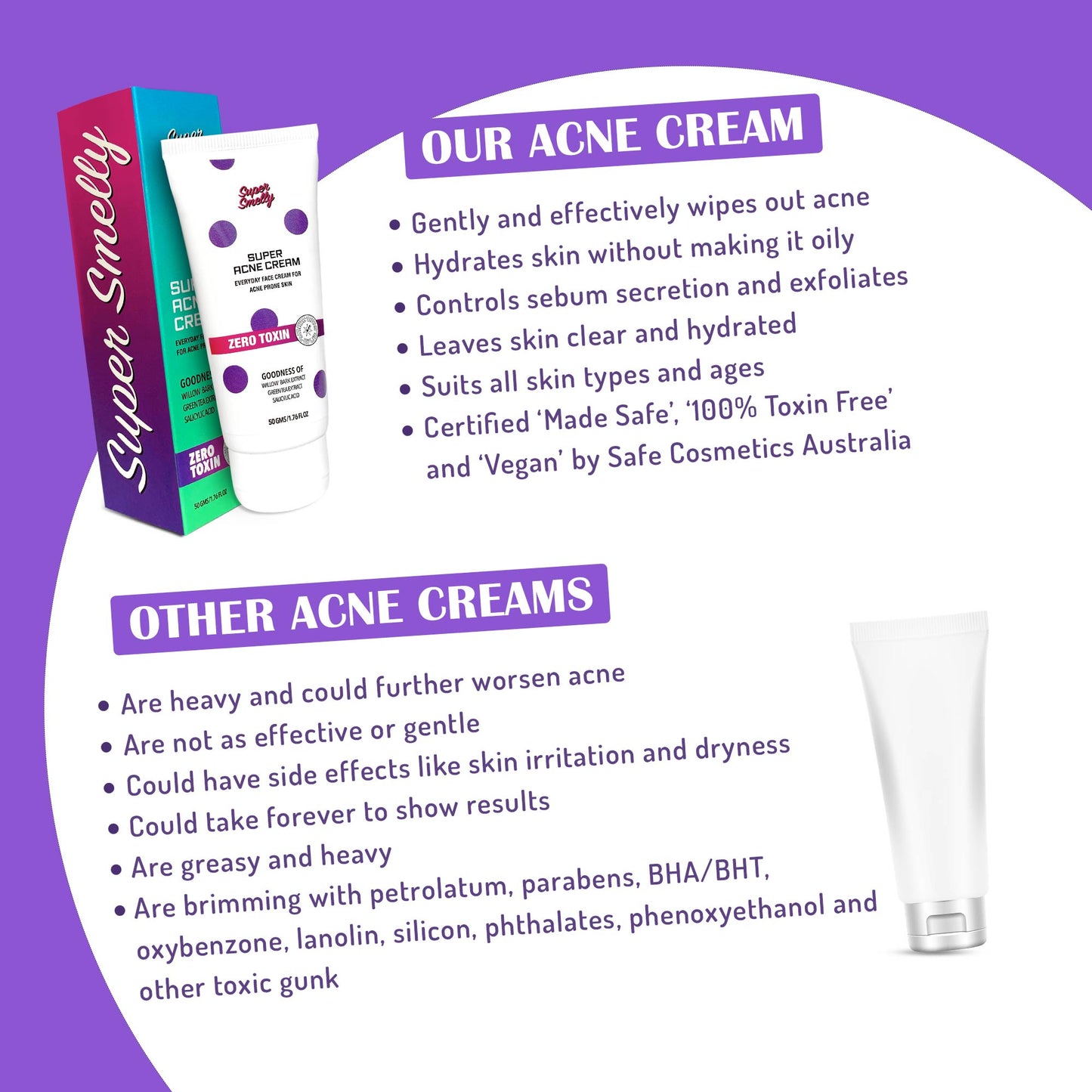 Super Smelly Super Acne Cream