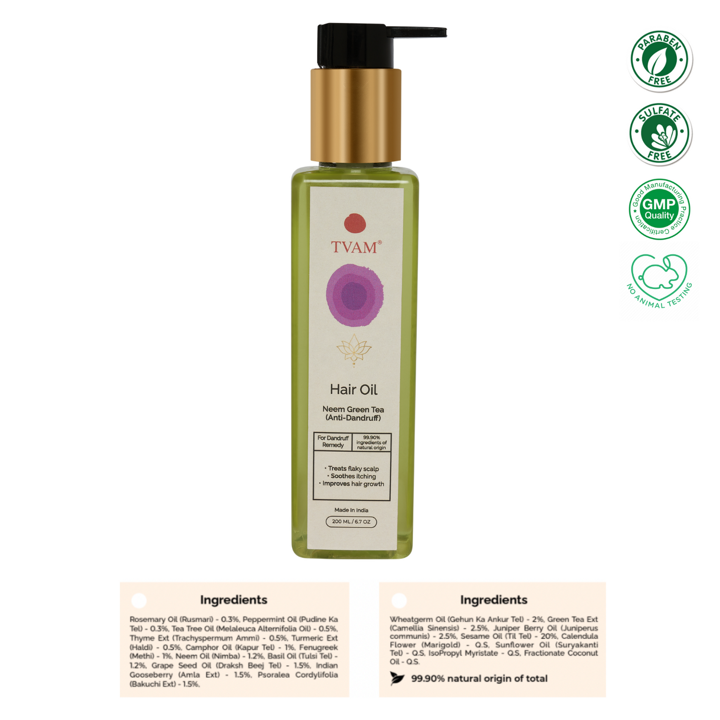 Tvam Hair Oil