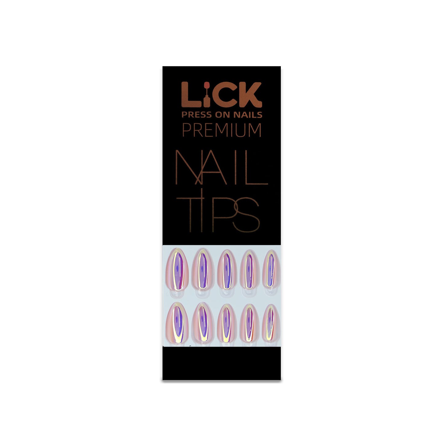 Lick Nail light purple chromatic