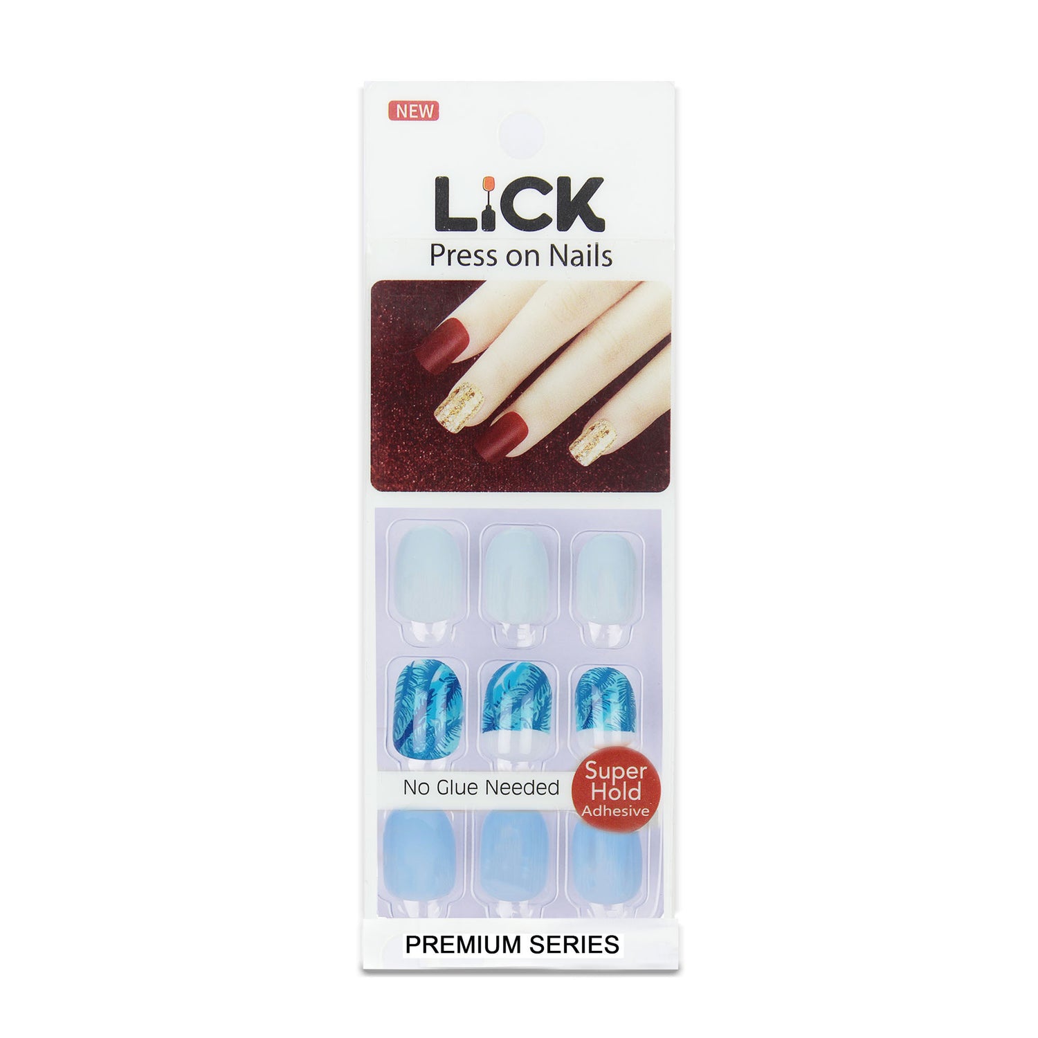 Lick Nail Pastel Blue