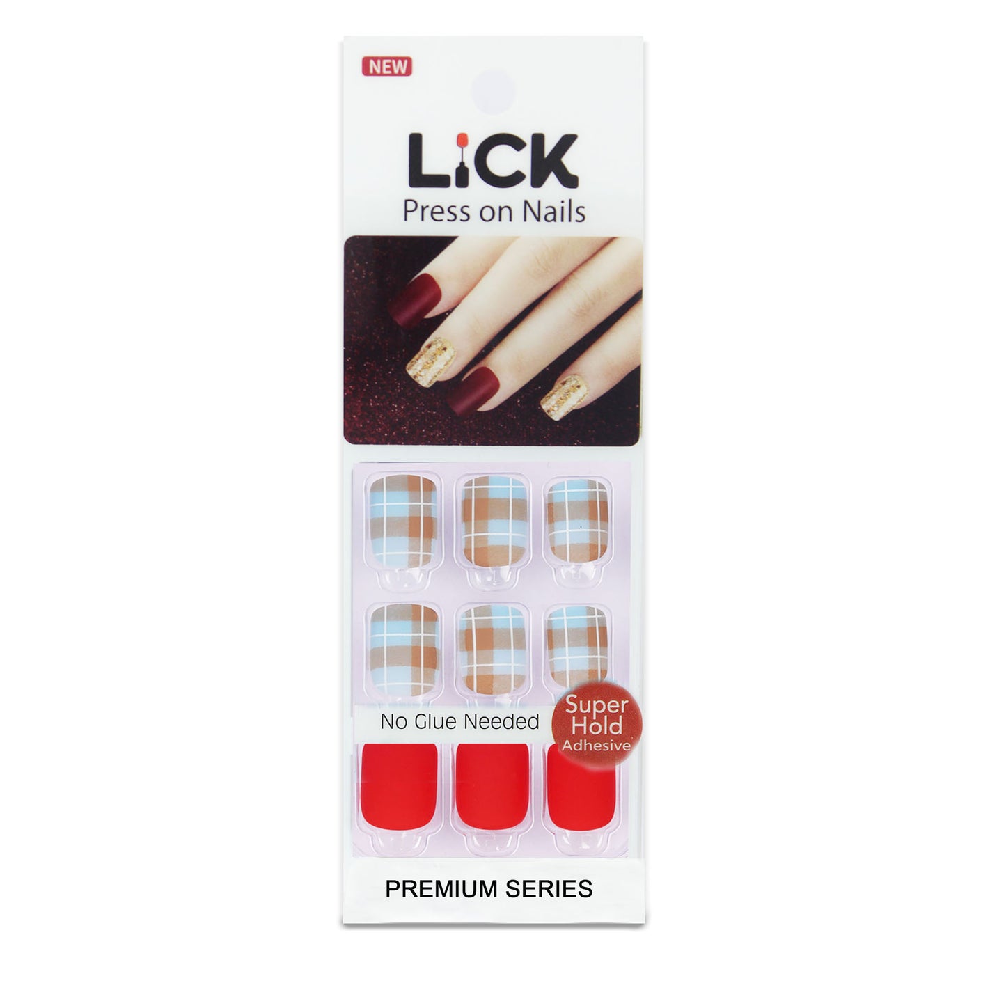Lick Nail Matte Red
