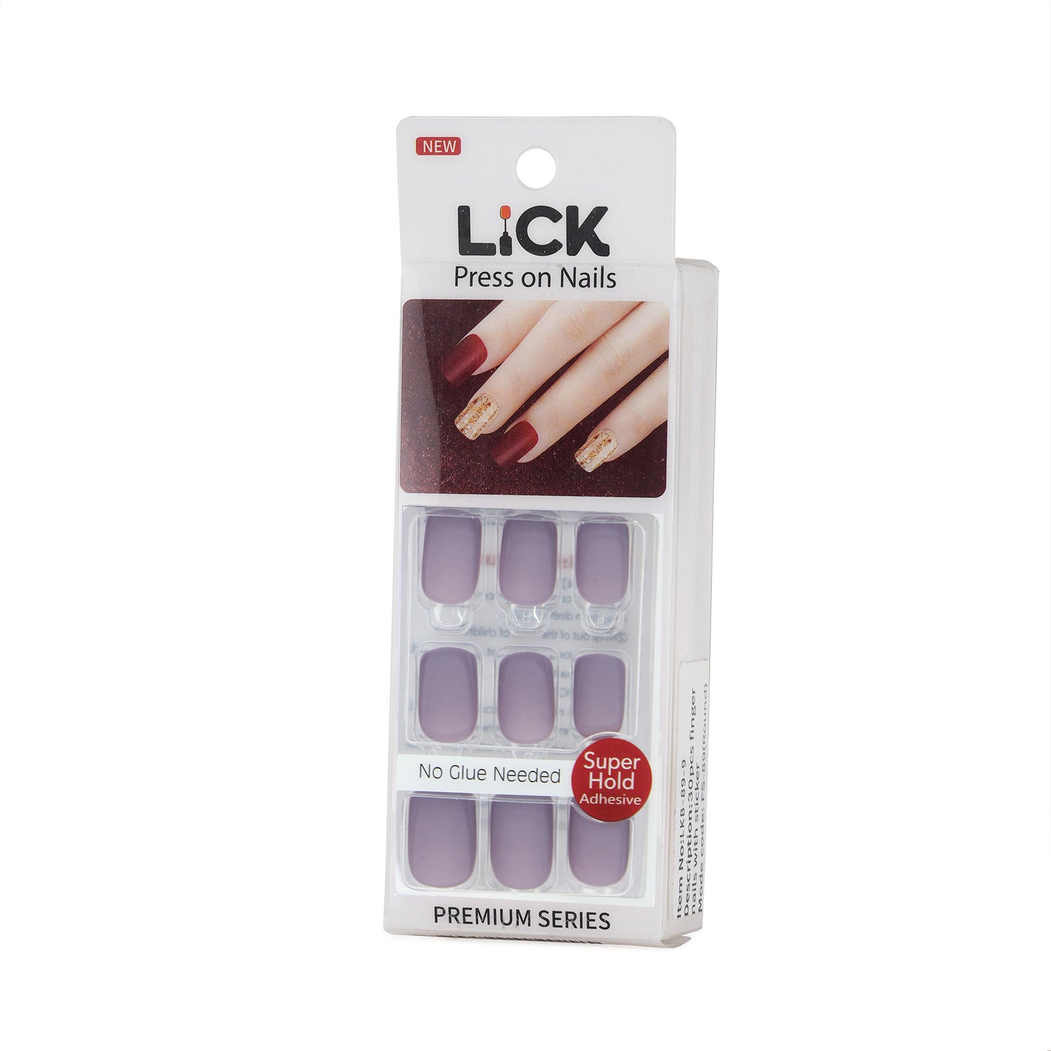 Lick Nail Matte Purple