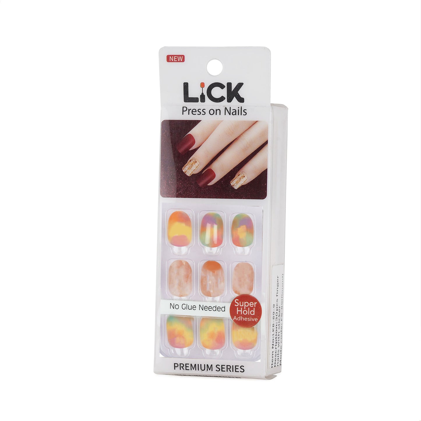 Lick Nail Tie and Dye