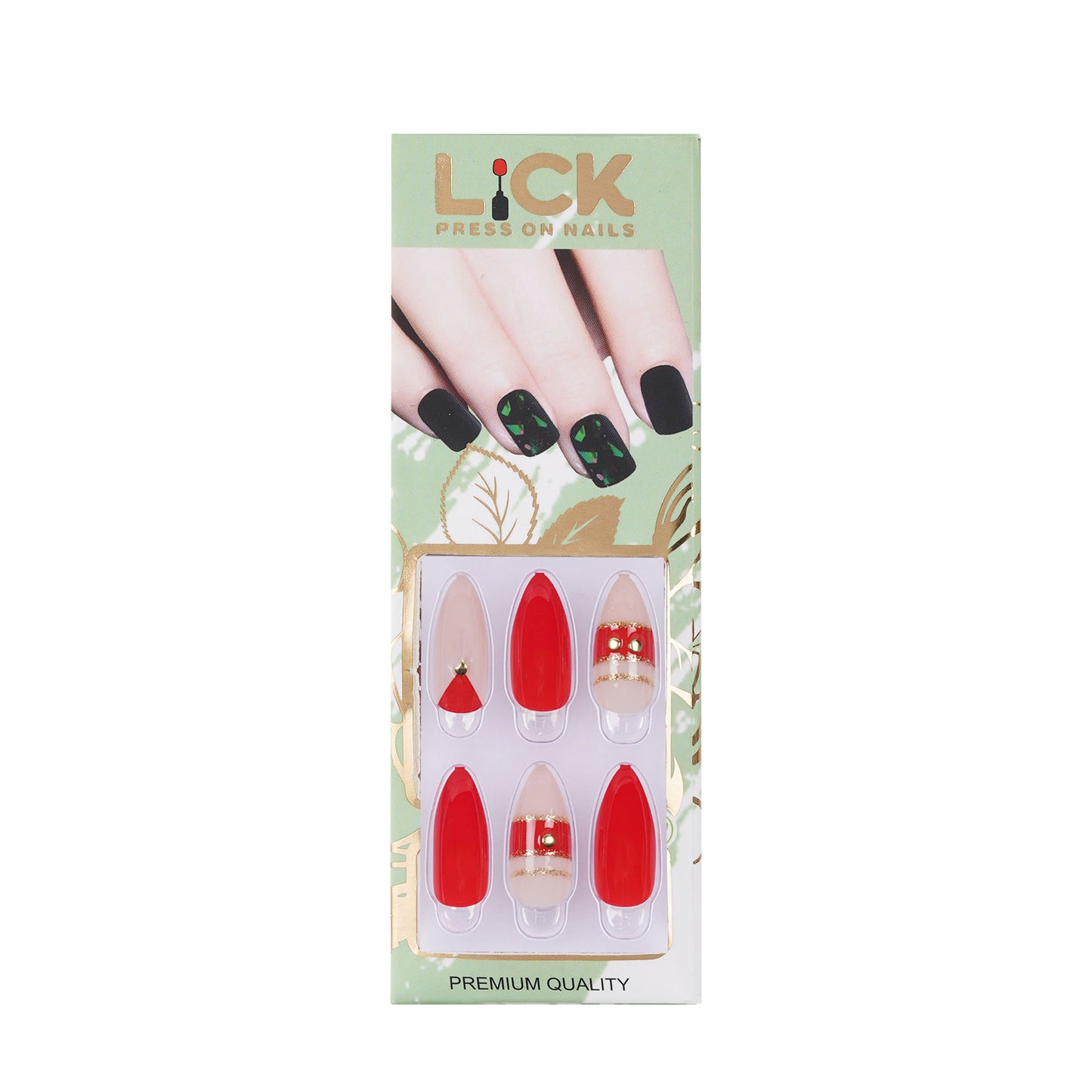Lick Nail Dark Pink