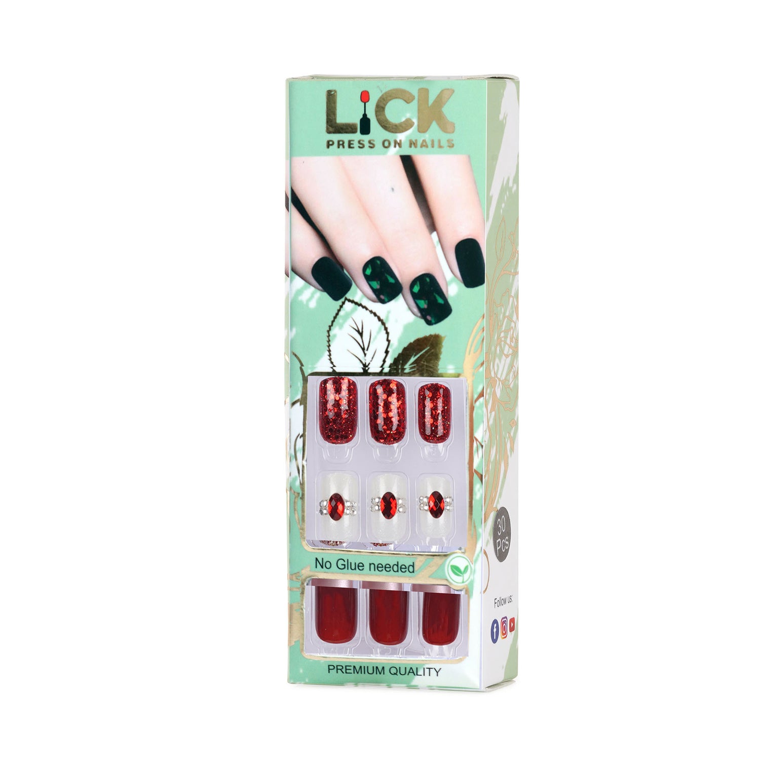 Lick Nail Dark Purple