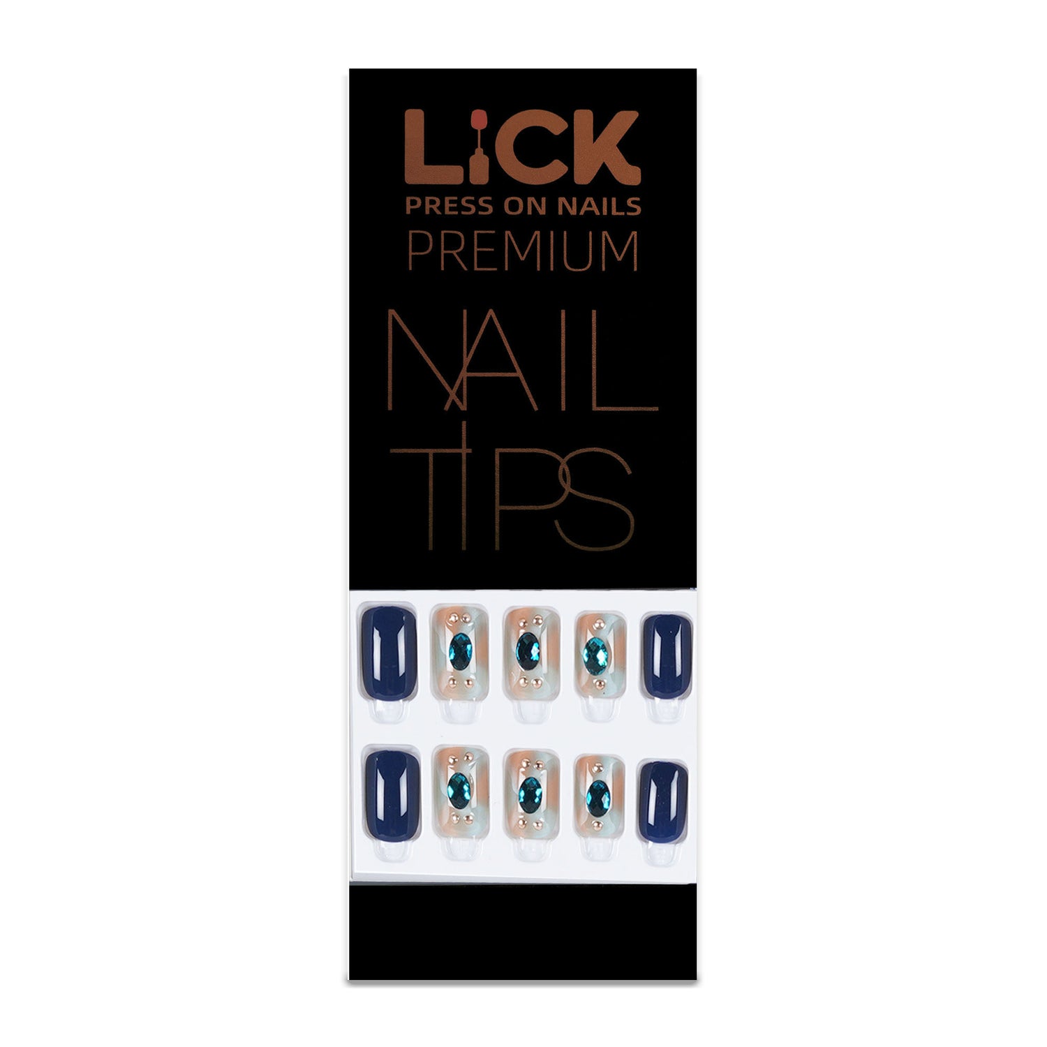 Lick Nail Navy Blue