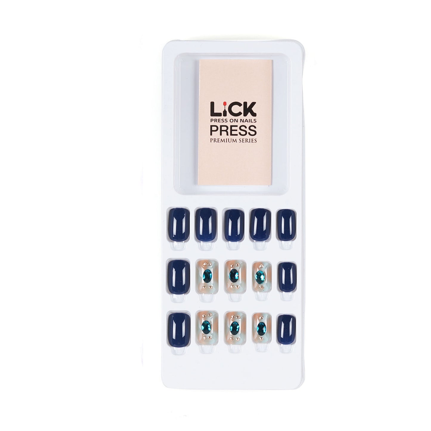 Lick Nail Navy Blue