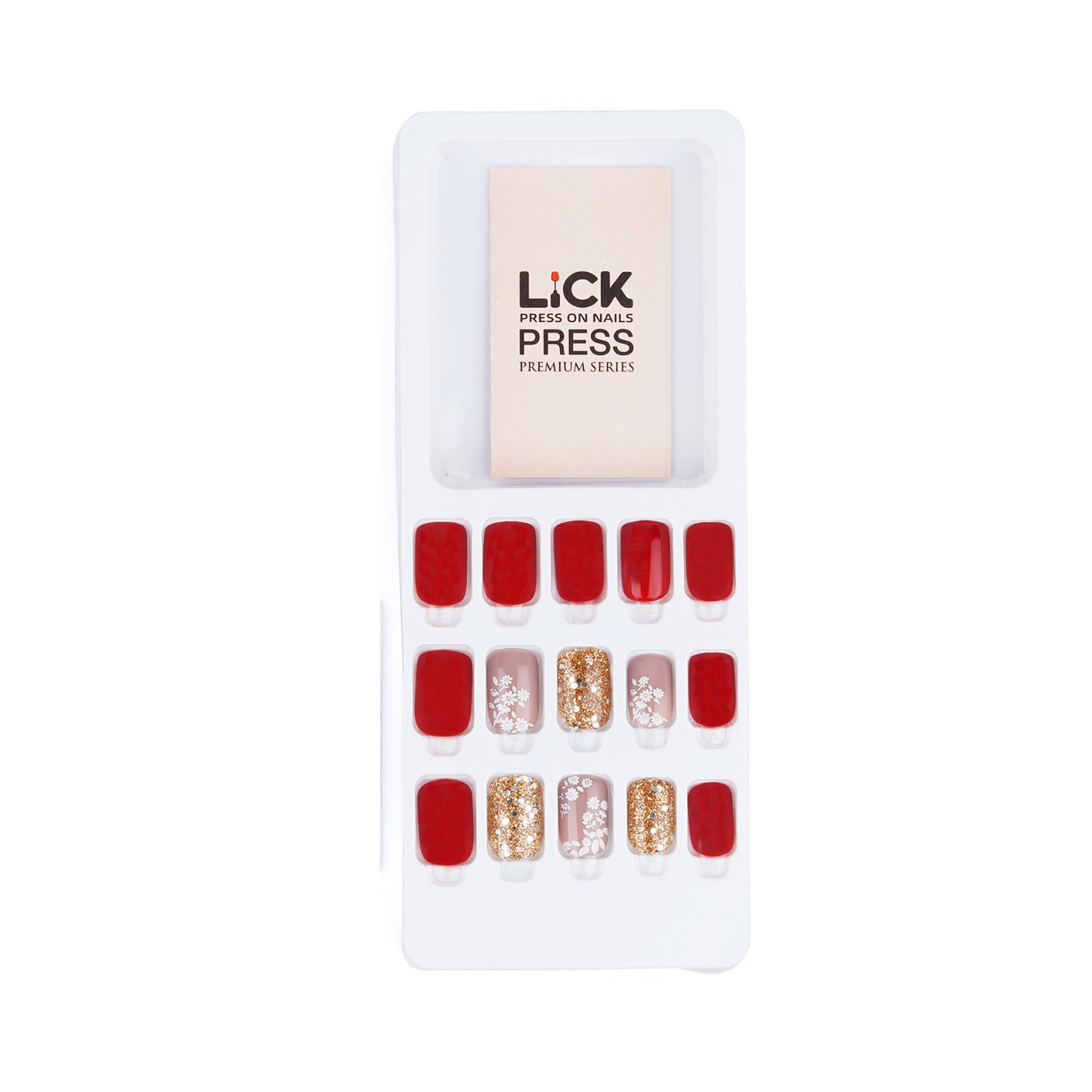 Lick Nail Blood red