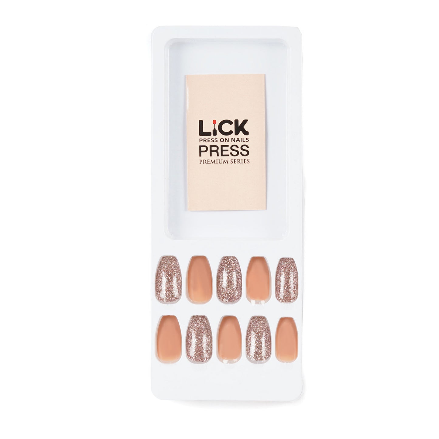 Lick Nail nude ombre
