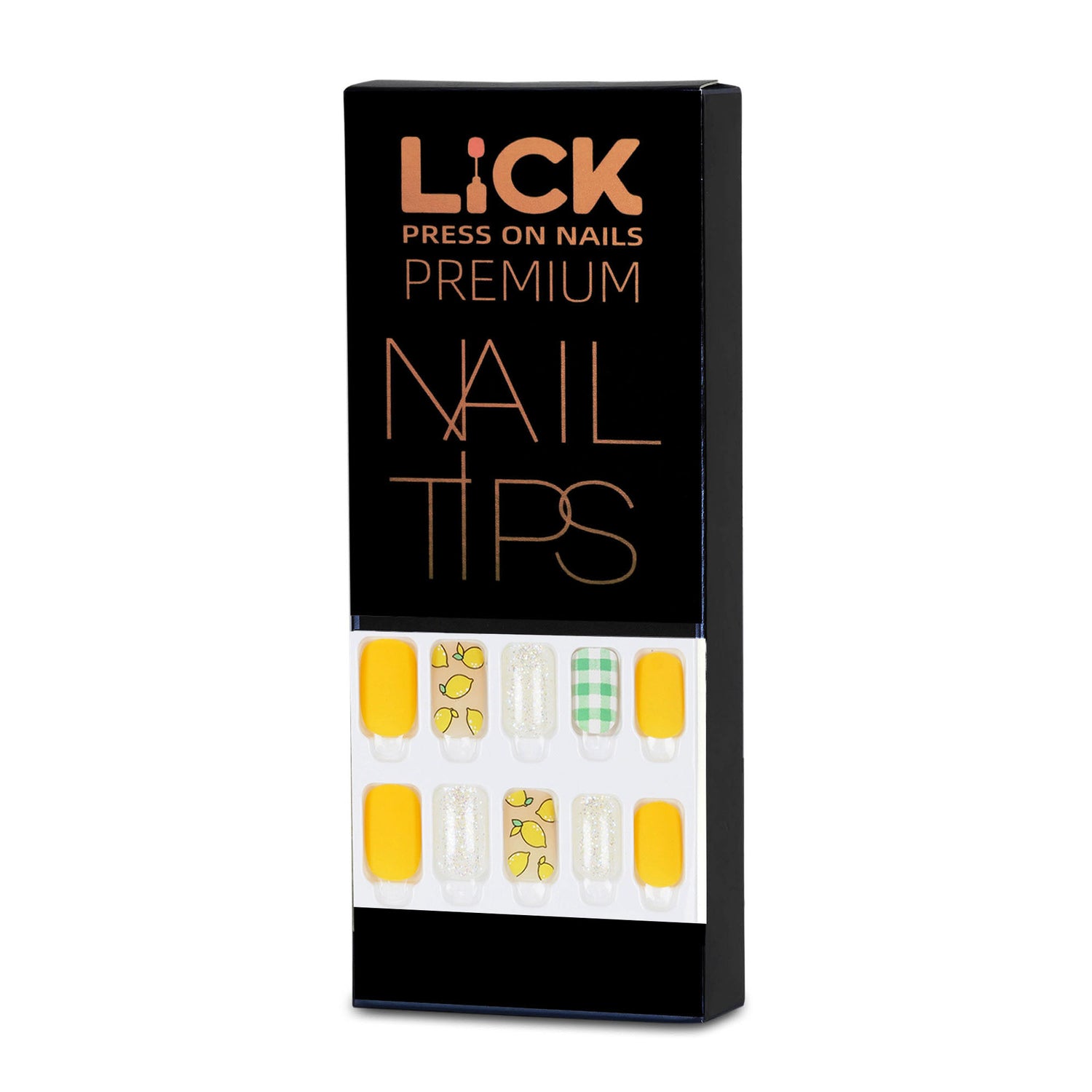 Lick Nail Matte Yellow