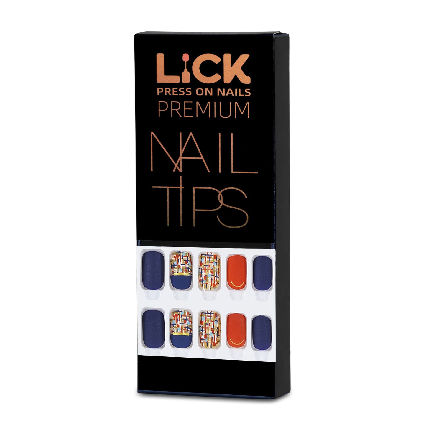 Lick Nail Matte Blue