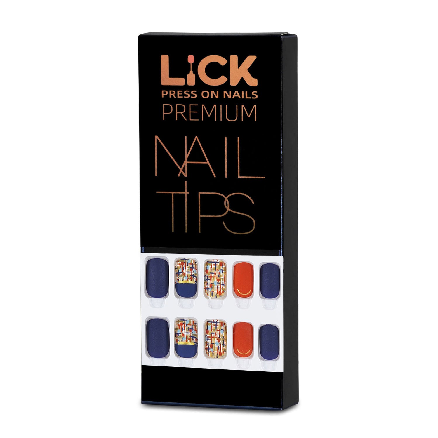 Lick Nail Matte Blue