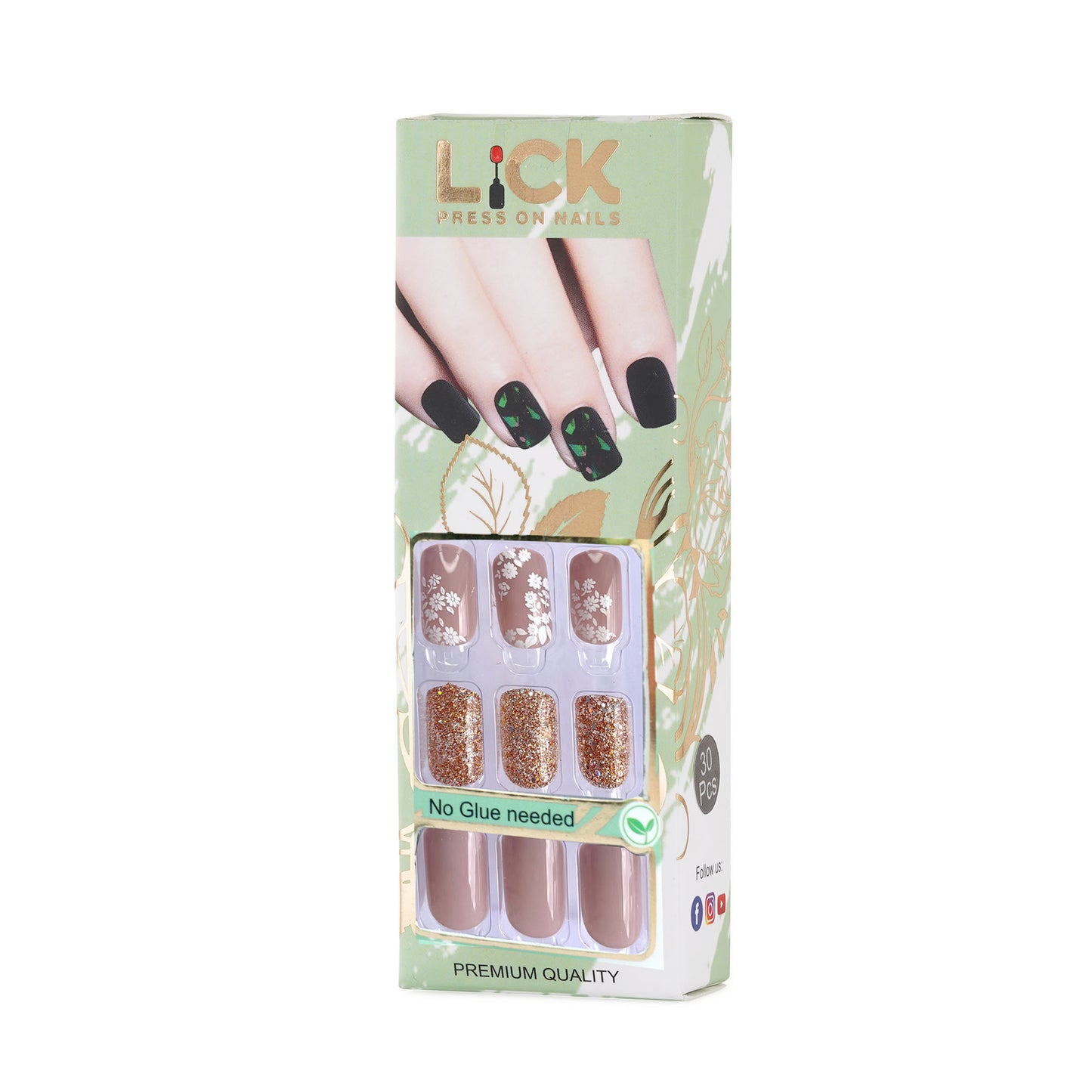 Lick Nail Glossy Nude