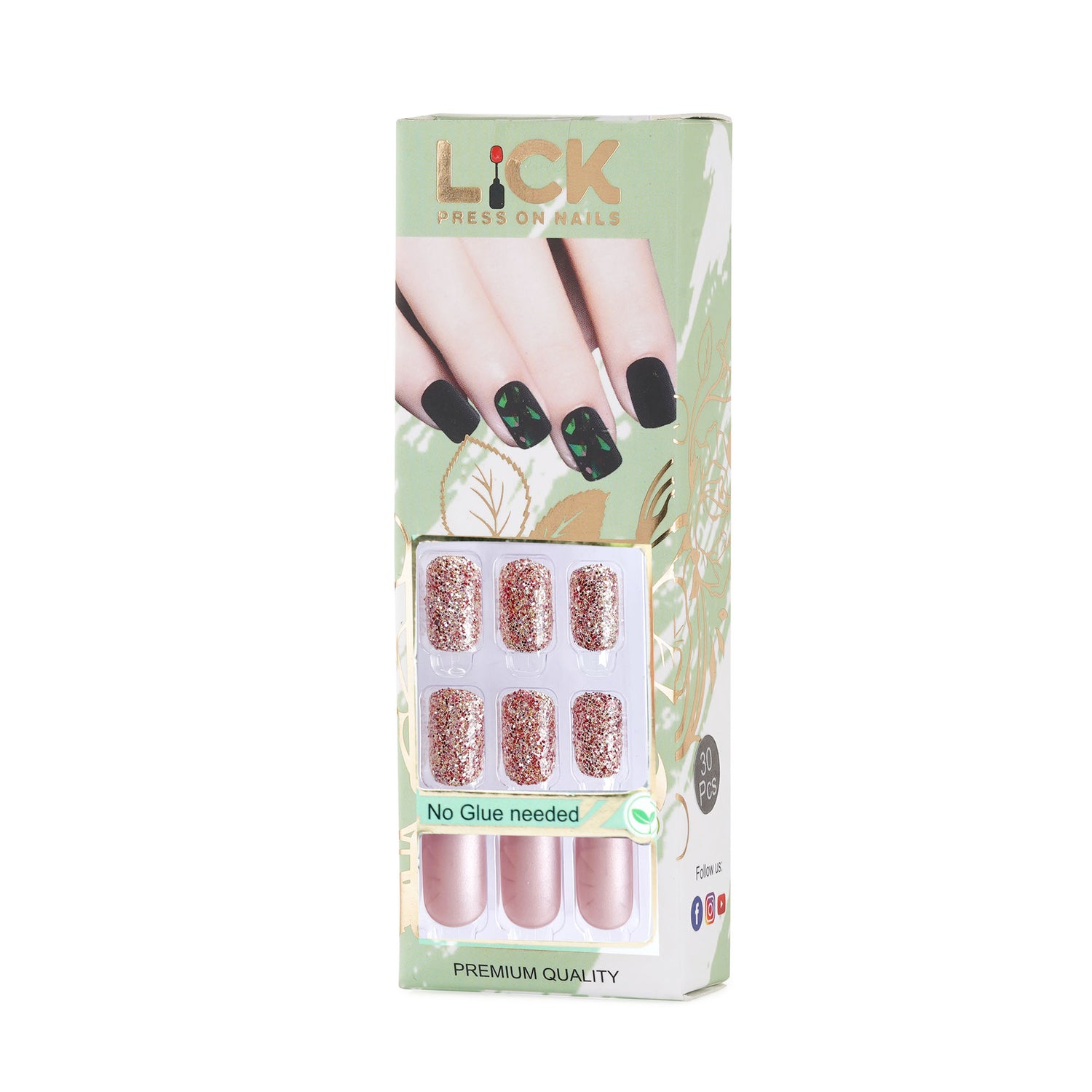 Lick Nail Dark Mauve