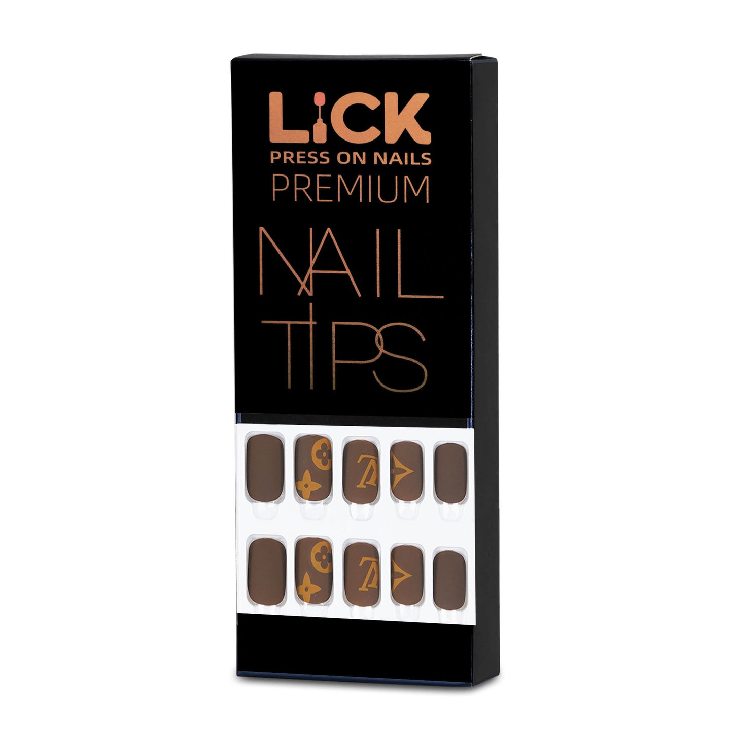 Lick Nail Matte Brown