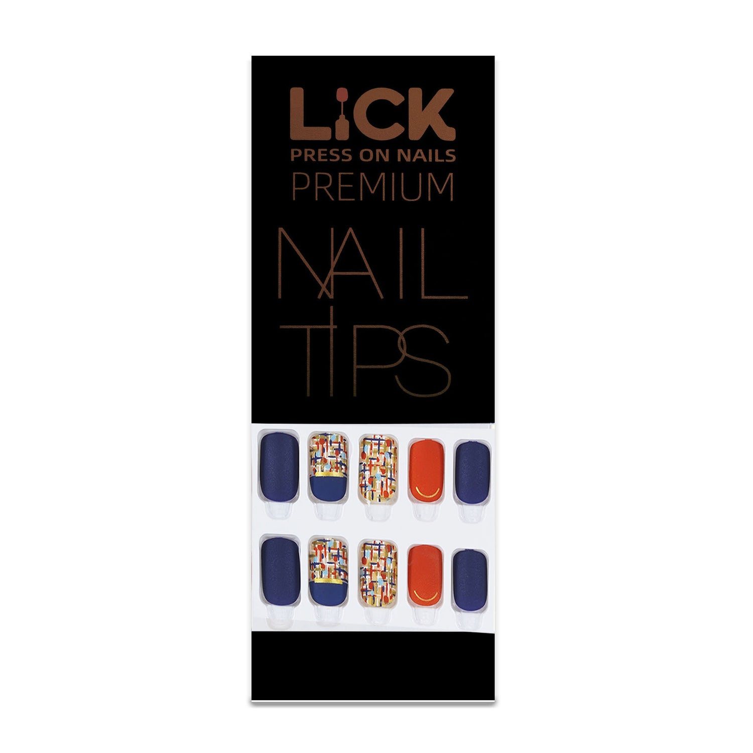 Lick Nail Matte Blue